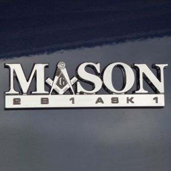 3D Plakette "MASON"