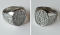 Preview: Freimaurer Ring "Winkel/Zirkel"