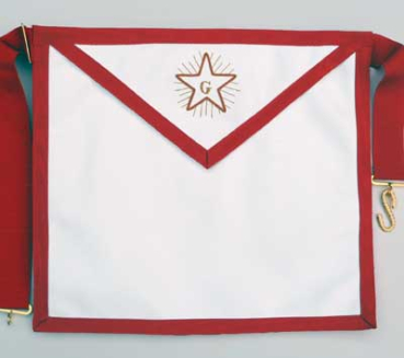 Fellowcraft Apron, AASR