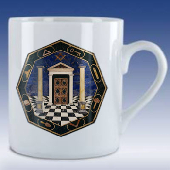 Mug en porcelaine "Temple"