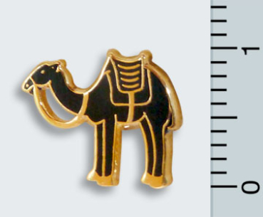 Pin "schwarzes Kamel"