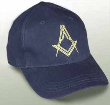 Baseball Cap "Winkel/Zirkel", blau