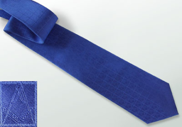 Tie "Square & Compass", ocean