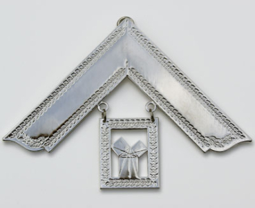 Jewel "Past Master", silver-plated