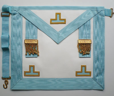 Apron "Master Masons", with 3 Taus