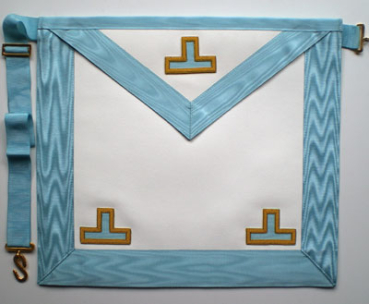 Apron "Master Masons", with 3 Taus