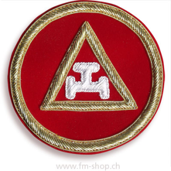 Patch 3D, "Triple Tau" Royal Arch Symbol