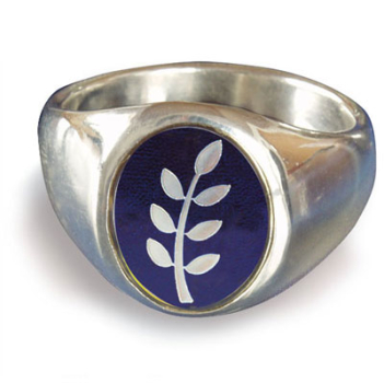 Ring "Akazie", Silber