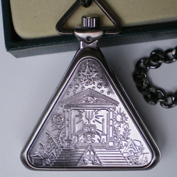 Triangular Masonic Pocket Watch