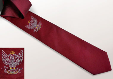 Krawatte rot, 33. Grad AASR