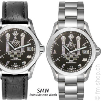 Wrist watch "Symbols", Stainless Steel