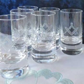 Set de 6 verres a liqueur