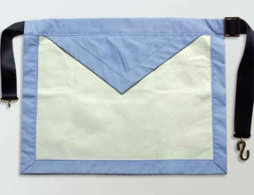 Master Apron blue, Leather