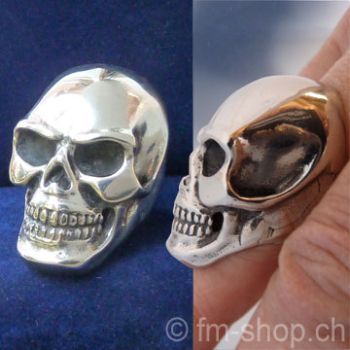 Skull Ring, stainless steel