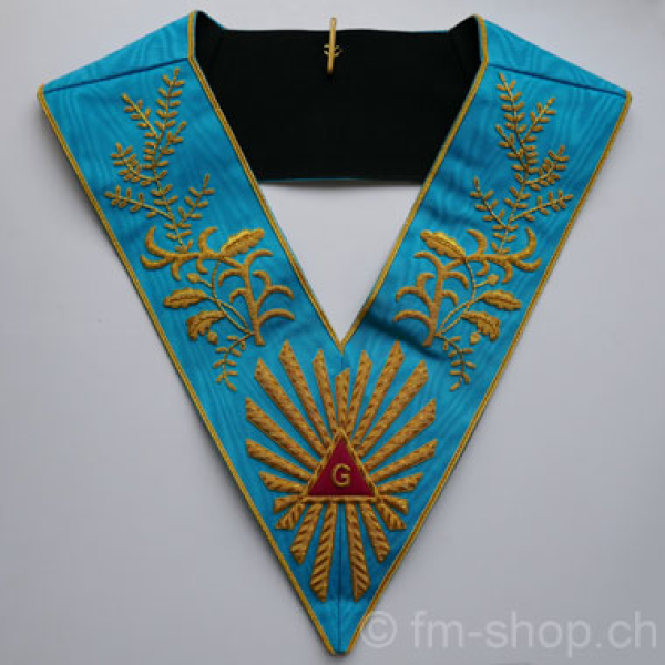 Masonic Worshipful Master Collar very rich Embroidery