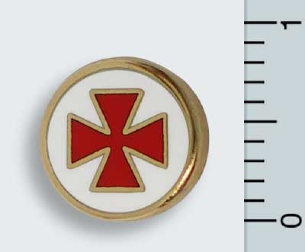 Pin Knight Templar, Preceptory small