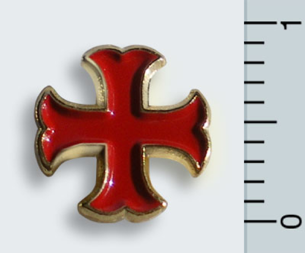 Pin "Templerkreuz", Templerorden