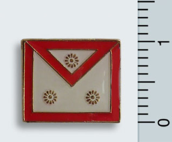 Pin roter Schurz