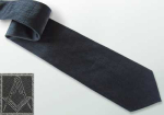 Tie "Square & Compass", black