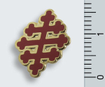 Pin "Dreigestrichenes Kreuz"