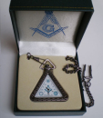 Triangular Masonic Pocket Watch